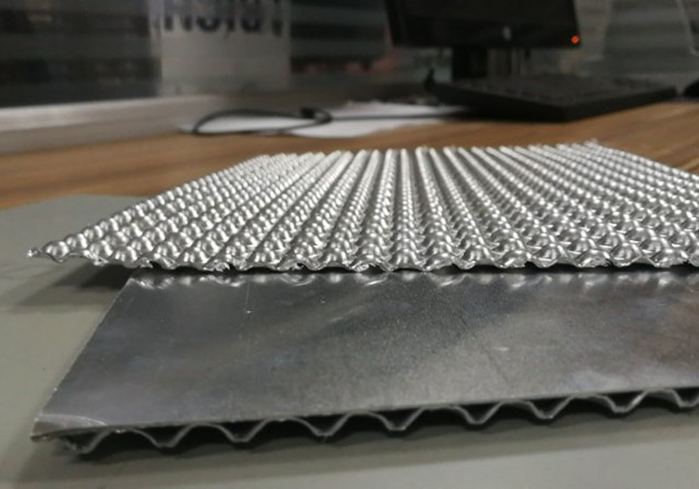 Aluminum Corrugated Panel A2 Fireproof Suzhou Aluwedo CO LTD