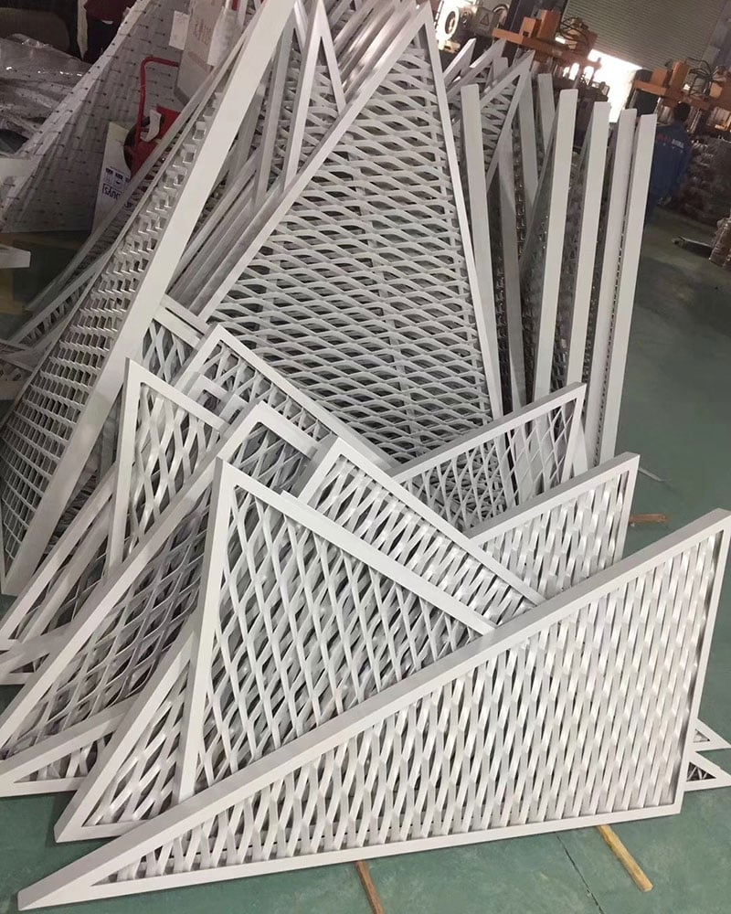 perforated aluminum cladding